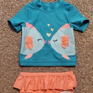 Rashgaurd Bathing Suit